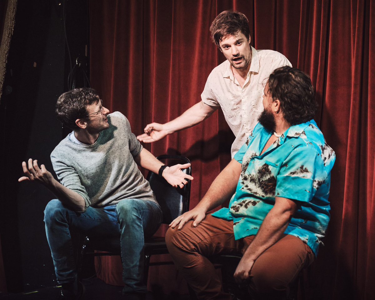 PRETTY FUNNY 
Monday 3/18 at 715pm 
<a href="/LyricHyperion/">The Lyric Hyperion</a> 
Me, <a href="/dominicdierkes/">Dominic Dierkes</a> &amp; <a href="/Ben_Rodgers/">Ben Rodgers</a> doing something new to us called ‘improv’ 

Get tix here 
eventbrite.com/e/pretty-funny…