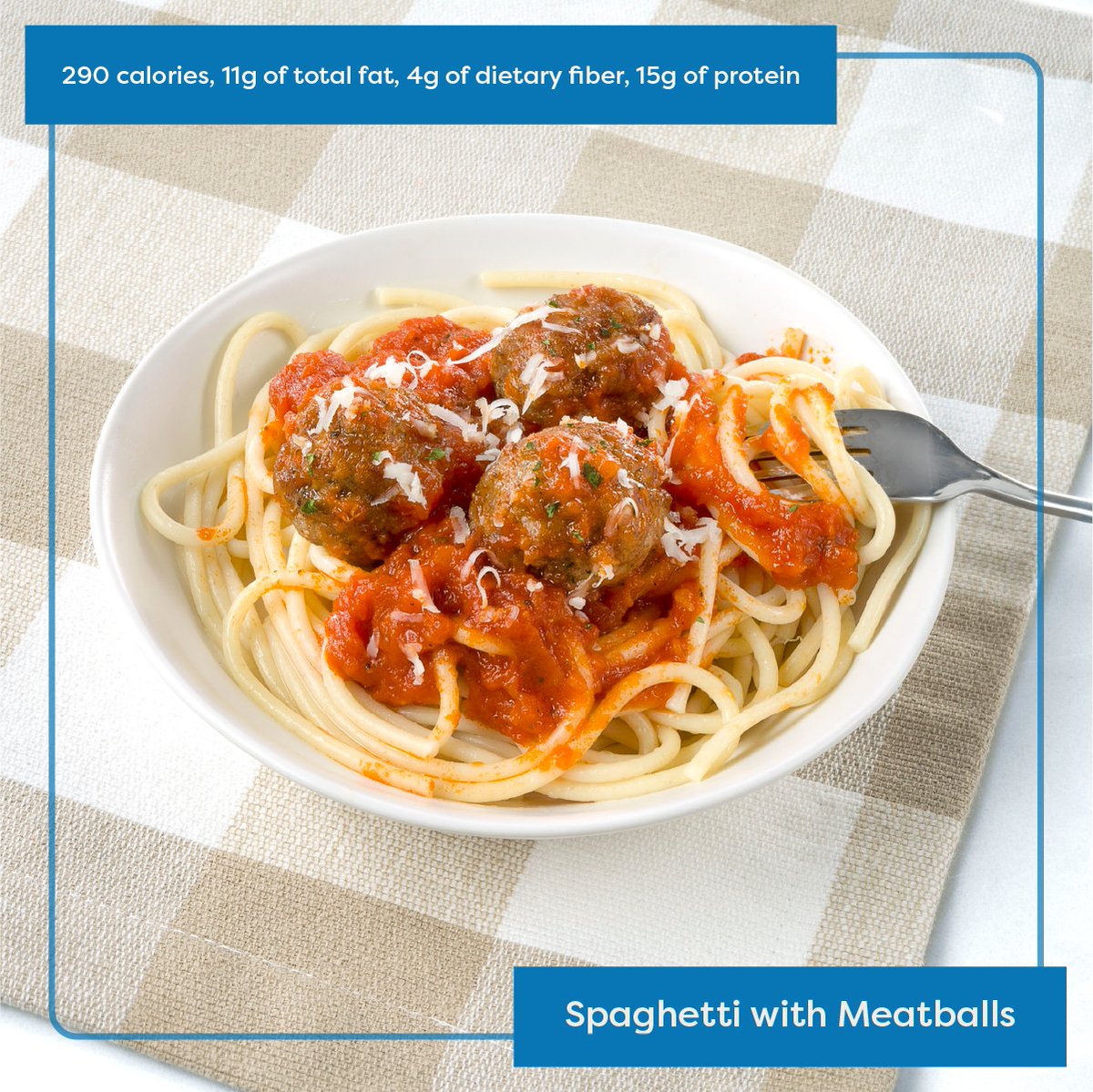 Pasta? Yes, please! Savor the delicious flavors of Spaghetti with Meatballs while still losing weight! 🍝