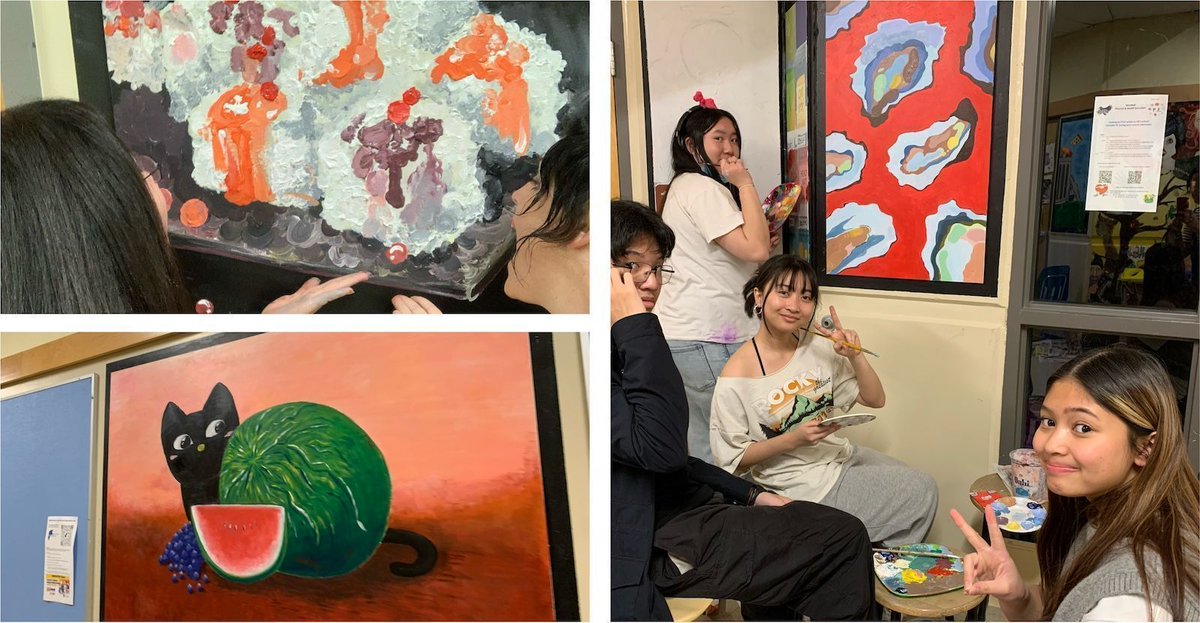 🍽️🎨 Food meets art in a monumental project by the Buzz Art Club. During their Art-A-Thon, 27 students channeled their creativity & painted 25 panels, showcasing diverse perspectives on food. Your visit to their exhibit can help support the @RFBSociety. buff.ly/433iB3k