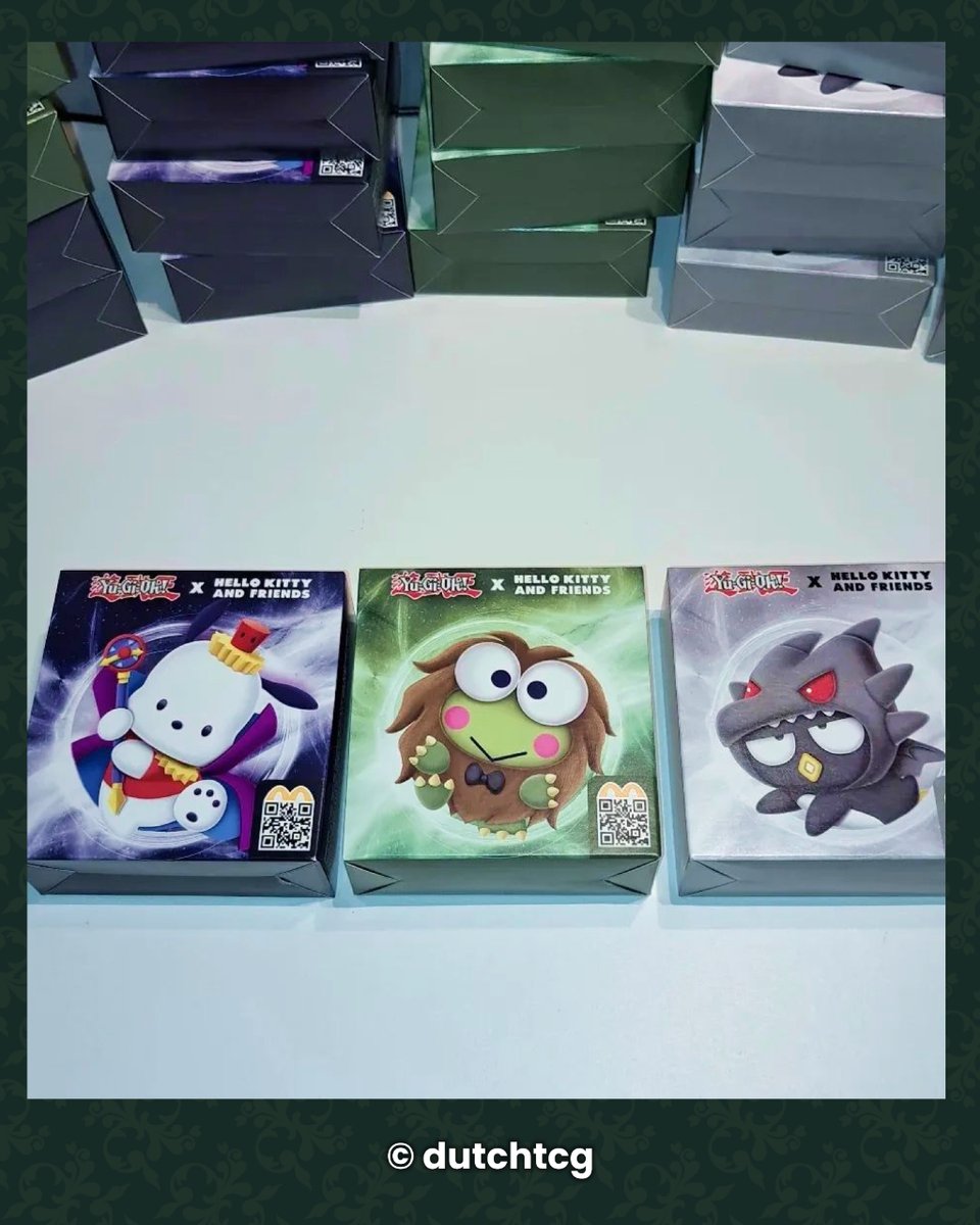 Coindesbarons's tweet photo. Quoiii !? Et oui, Hello Kitty &amp; Friends x Yu-gi-Oh! x McDonald’s collaborent ensemble sur cette collection MacDo unique !🐱🍔 
⚠️ C'est qu'en Belgique ? Nous aussi on veut bouffer de l’exclu !

PS : Merci aux comptes insta de @yugiohnews et de @dutchtcg pour ces clichés ! 🌟 https://t.co/EYGlO76SjX