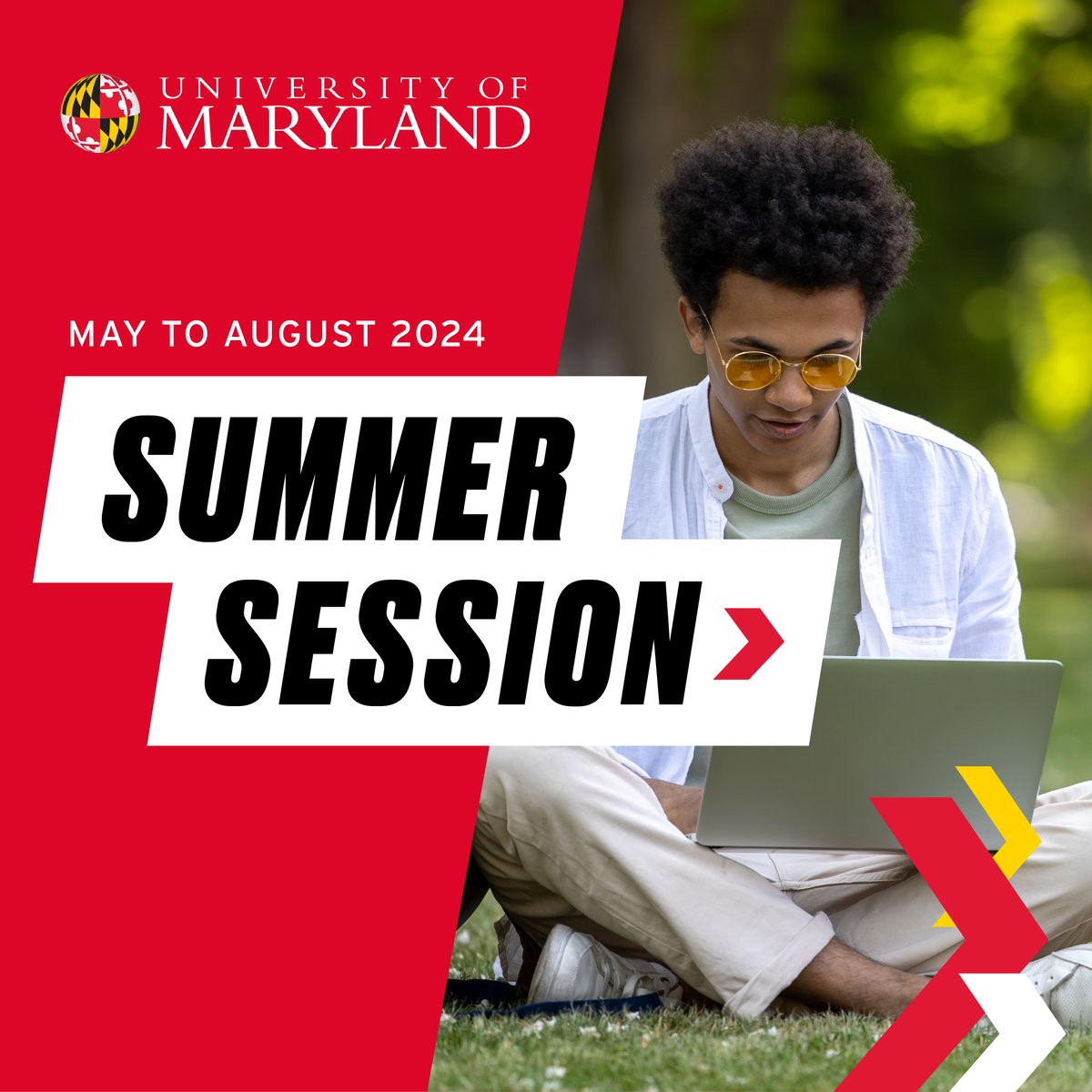 This summer, fulfill a major requirement and lighten your fall course load with online or in person courses. Plan to register early and visit summer.umd.edu for more details. #KeepLearningUMD #FearlesslyUMD