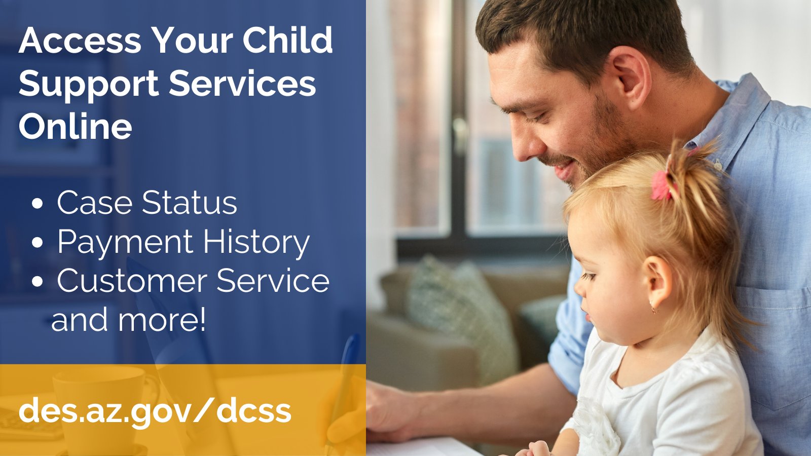 Arizona Department of Economic Security в X: „Access your child 