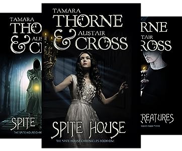 tamarathorne's tweet photo. The Spite House Chronicles is on sale! You can pick up ALL THREE ebooks for only $3.98! That's $14 off! Get your ghost on! #HorrorCommunity #books https://t.co/J52i9VmUGp https://t.co/1plQKkKu3w