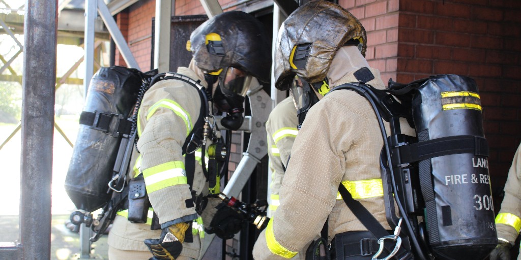 Lancashire Fire & Rescue Service tweet media