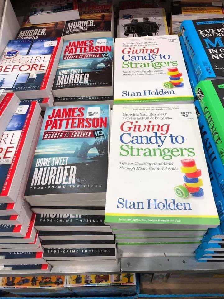 escapeyourage's tweet photo. My book is bigger than James Patterson’s. Just sayin’
Giving Candy To Strangers: https://t.co/10BGELssWk
Also on Amazon.
#Bestseller #GivingCandyToStrangers #CreateBusiness #HeartCenterSales #Relationships #Networking https://t.co/VLWJfQyUjv