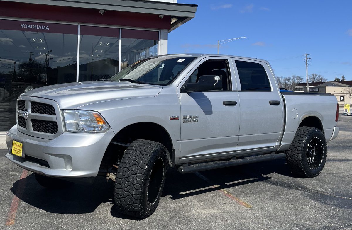 RNRtires's tweet image. Revitalize your truck with a brand new Tire and Wheel Set, just like this 2014 Ram! Elevate your ride and conquer the road in style. Upgrade today at RNR Tire Express! 🚗💨 #RamUpgrade #NewWheels #RNRtires