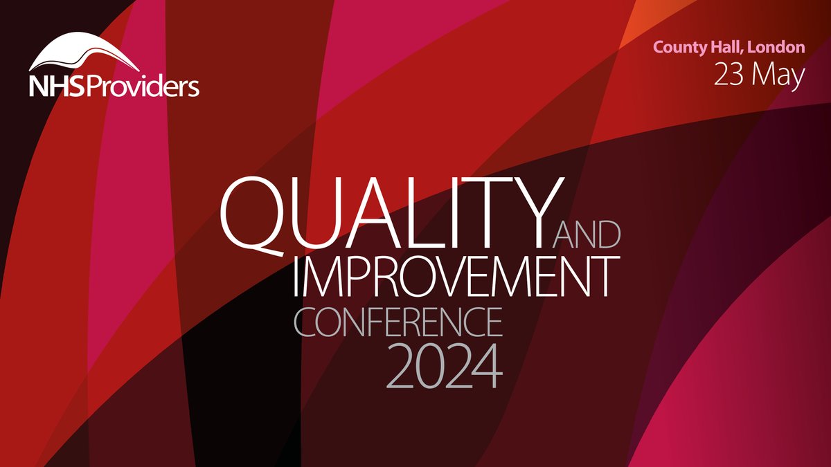 Have you booked your place to #Quality24?

Our first joint Quality and Improvement conference marks the return of our lead quality event to face-to-face format since 2019.

Join us to understand the ongoing service pressures impacting quality of care.
👉 bit.ly/3wtlyxO