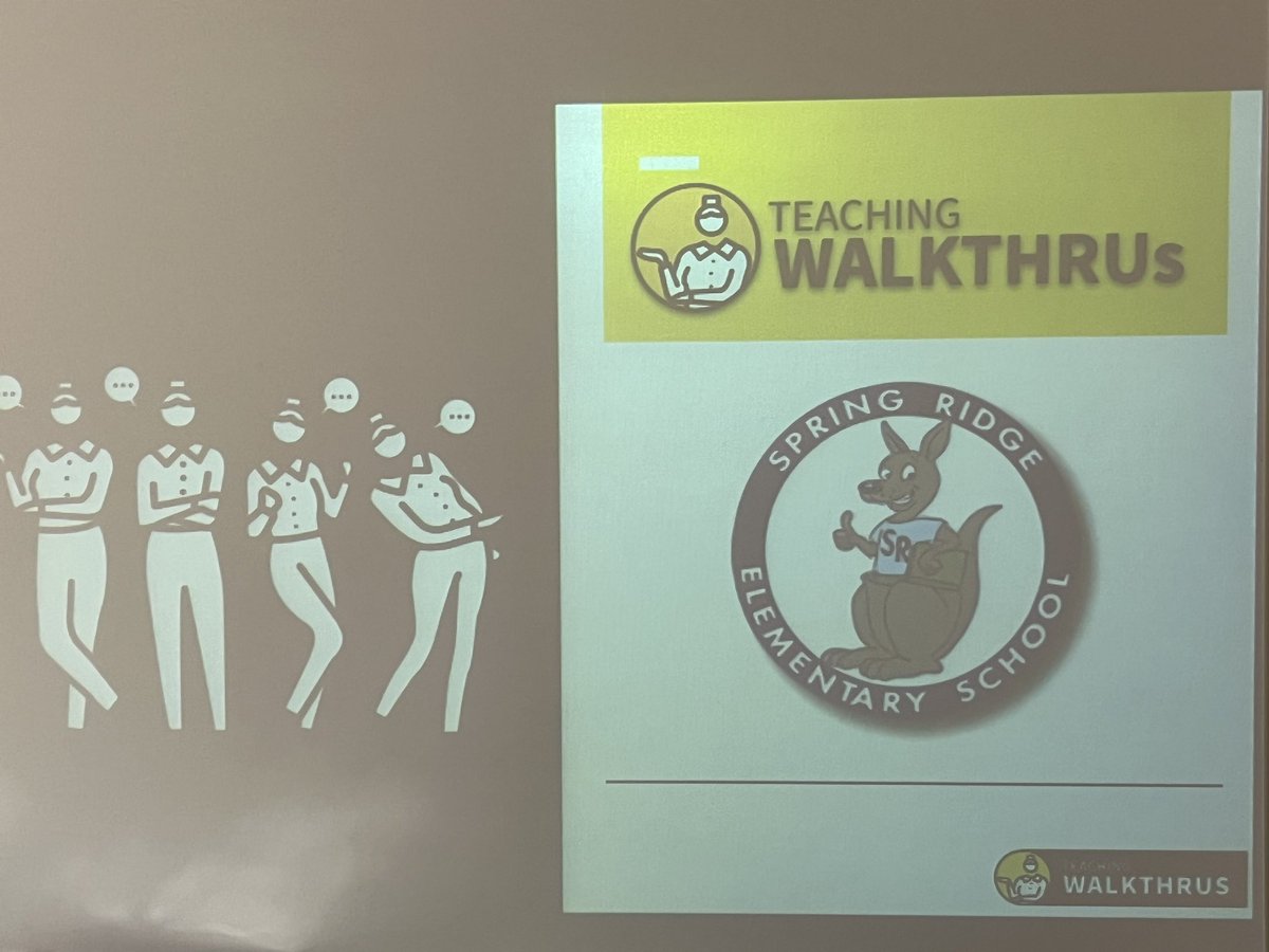 LoriCallanFCPS's tweet photo. Staff at Spring Ridge are focusing on WalkThru strategies to improve their practice and increase student achievement. #FCPSLeads #Teacherhead https://t.co/iYWl5ZY4DP