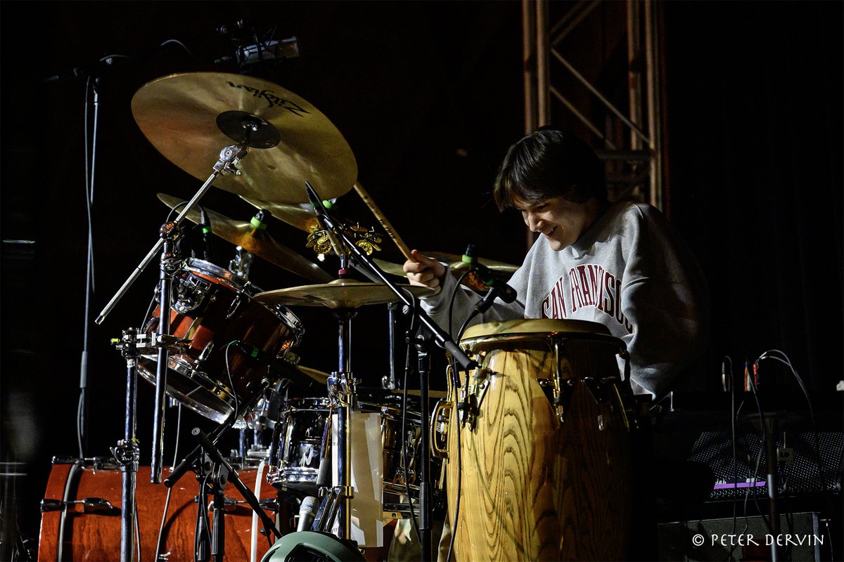 Photos from a special moment a few nights back as the band was joined by 2 more generations of Hidalgo’s — Dave’s son David Jr. & grandson Luca each stepped behind the drumkit to show the future of Hidalgo musicians is secure! ❤️‍🔥🥁 📸 : @VisionaryRebel | @PeterDervinPics