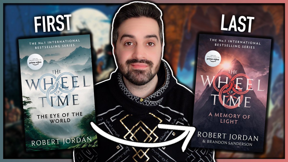 I decided to read only the first and last #TheWheelOfTime books in my recent vlog on YouTube because I am a dumbass 📚 youtube.com/watch?v=dgscv8…