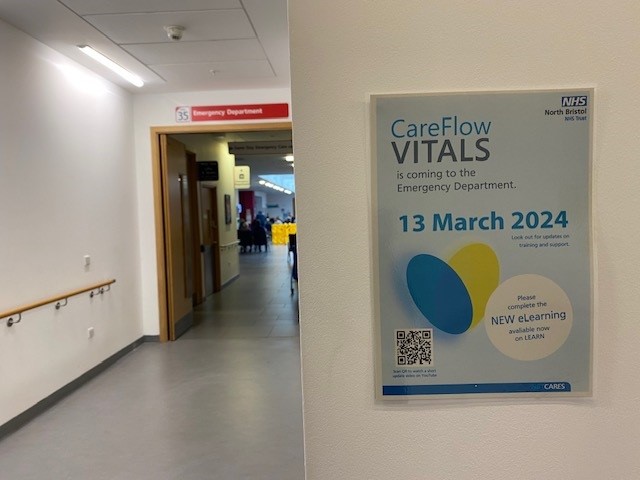 Reflecting on the successful (and much anticipated!) launch of CareFlow Vitals in our Emergency Department @NorthBristolNHS. A huge thanks to our ED colleagues who, despite an exceptionally busy week, have made this important step change to patient safety a reality.🏅🙌