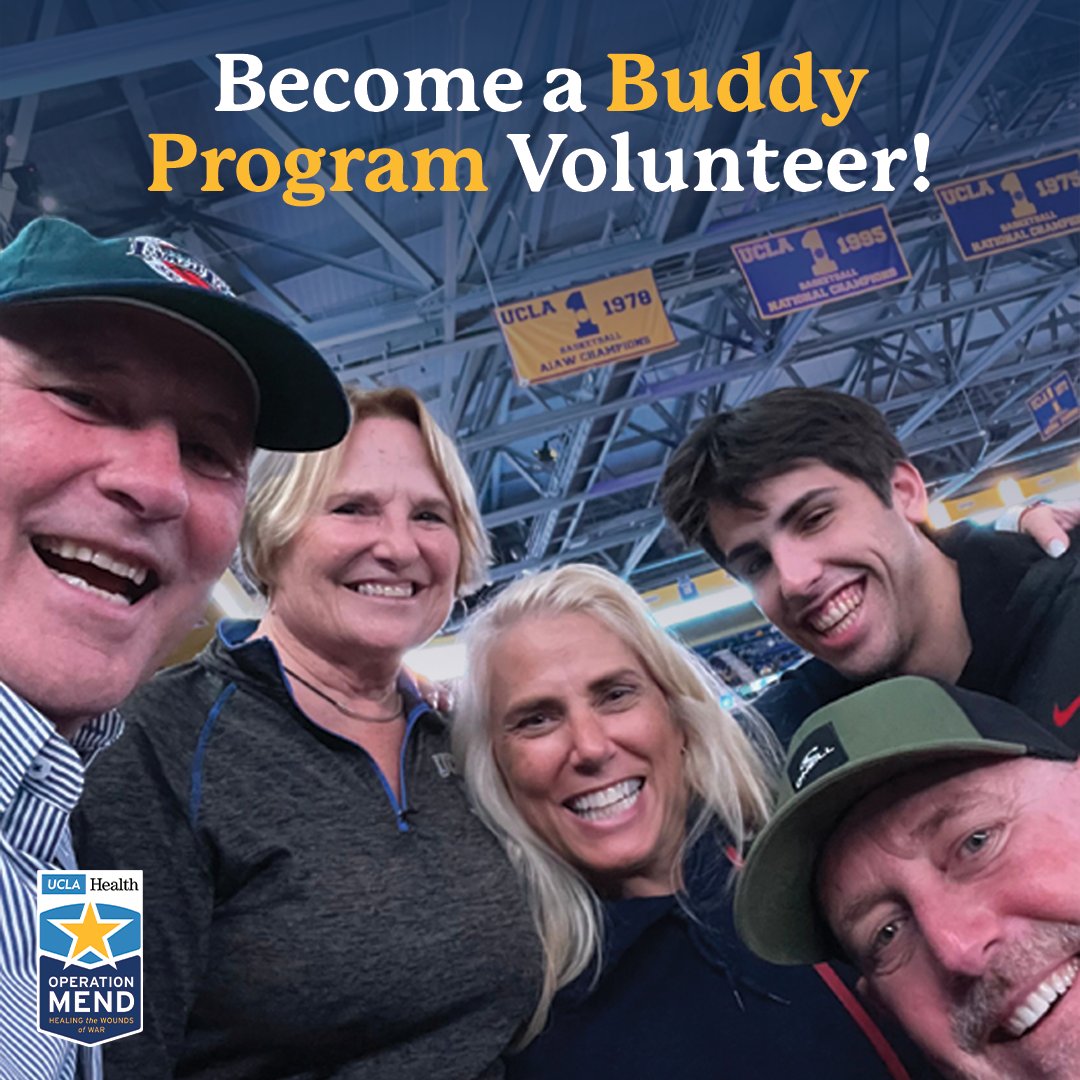 Join our Buddy Program as a volunteer! 🌟 Help Operation Mend Warriors on their recovery journey. We match volunteers with warriors & caregivers based on shared interests for the best support. Contact us to sign up! Our inbox is open. #Volunteer #OperationMend