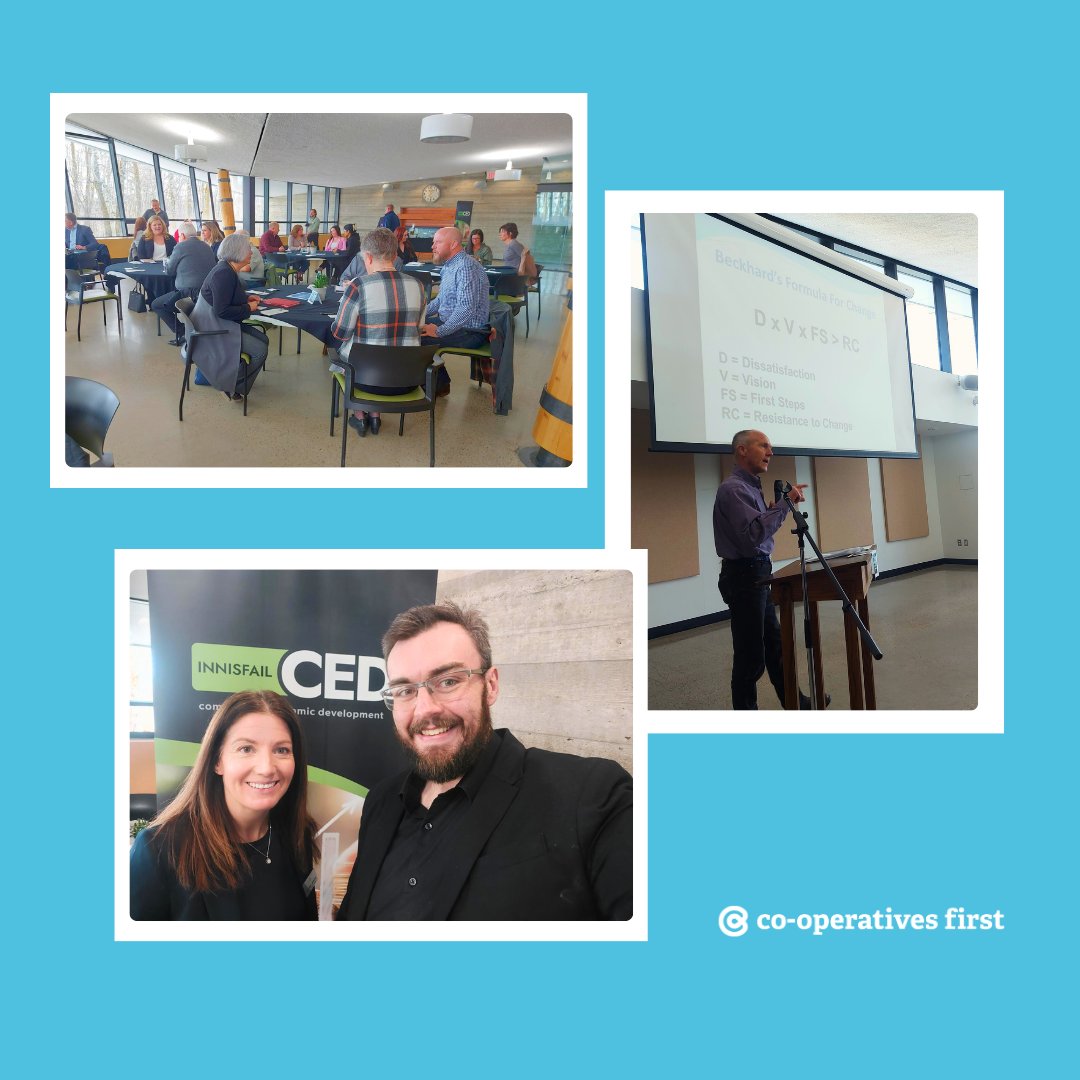 Kyle was in Innisfail this week to talk about DIY Rural Development: Co-op Solutions for Small Towns. This great event, organized by the Town of Innisfail's Community Economic Development team, focused on community-based co-operatives providing local investment opportunities.