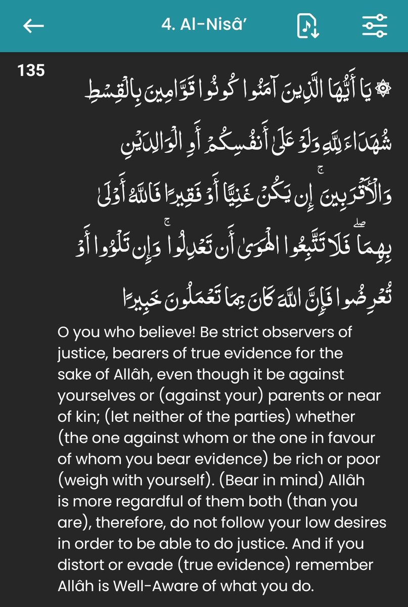 Aadil_IMDH's tweet photo. Quran' : S4v.75 &amp; S4v.135

We stand for Justice with our Brothers and Sisters in Sudan, Gaza, Congo and all oppressed people all over God's green earth. https://t.co/Bh9wtM9z3J