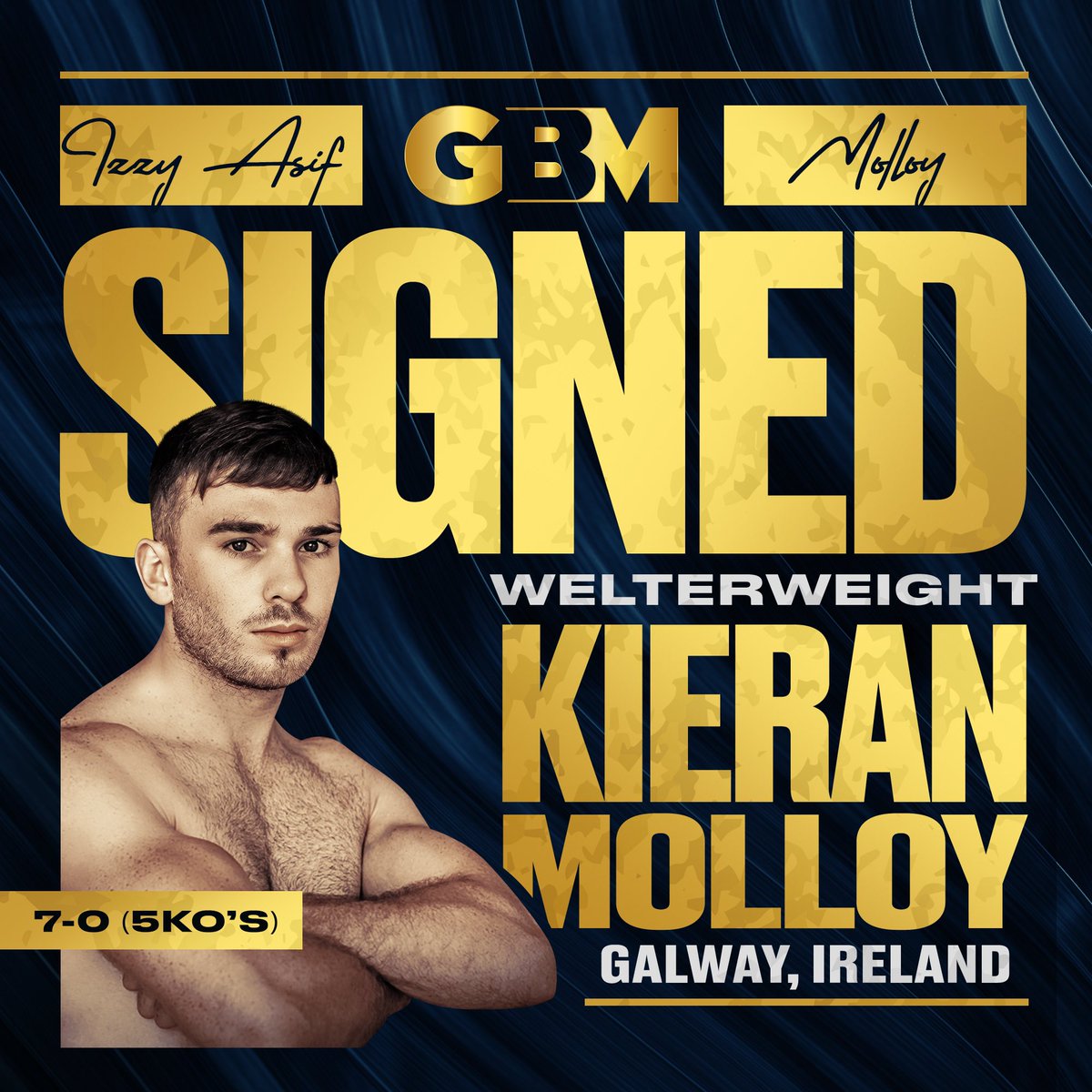 𝐖𝐄𝐋𝐂𝐎𝐌𝐄 𝐓𝐎 𝐓𝐇𝐄 𝐓𝐄𝐀𝐌✍️ Galway’s Kieran Molloy is ready to take his career to the next level‼️ #boxing | #boxingnews | #boxingworld | #GBMSports