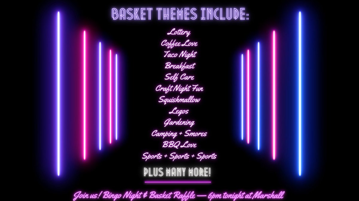 So many baskets!!! Come out and try your luck...!!!