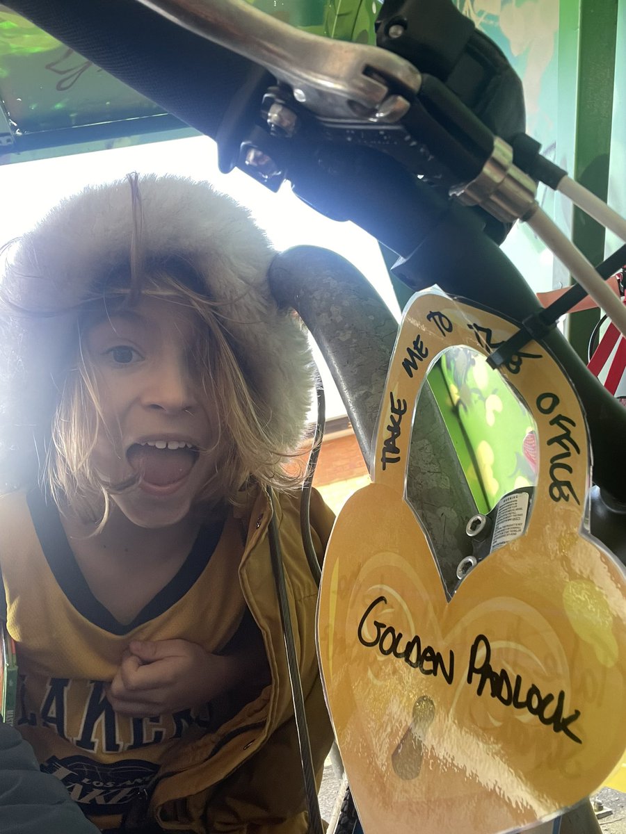 Louise1979's tweet photo. Totally worth my sore bottom to see such a happy face at the end of the week. 🤩 Thank you @LongMeadowSch @mrGray_lms. Let’s hope we have no rain for the second week. 🙌 https://t.co/j9pjZWpi4I