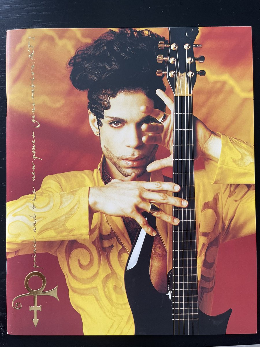 Johnd1210's tweet photo. 2day marks 31 years since I saw Prince 4 the 2nd time. Tour program still has that new paper smell. ⏰ #TimeIsATrick #PRINCE4EVER https://t.co/karMsv6NVn