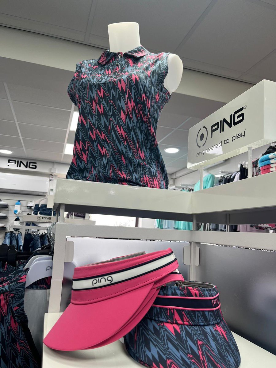 The New PING Spring Summer collection is now available in the pro shop. 

Whether you’re feeling your ‘Balearic sunset’ or ‘Aruba Geo’ vibes, this collection boast both classic looks and elegant colour stories. Check it out now, in the Thonock Park pro shop.