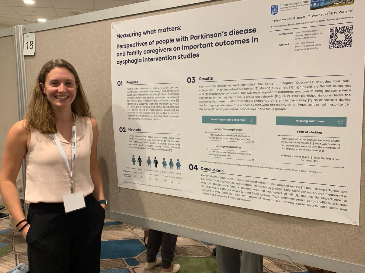 Well done @JuliaHirschwald and thank you for presenting this in Puerto Rico @Official_DRS #drs2024 @Gfboyle1 @TCD_SLT @ClinSpeechTCD ⁦@tcddublin⁩