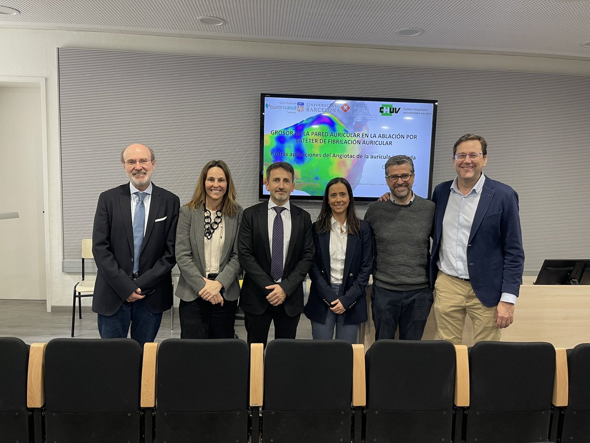Proud of this milestone. Finally a real doctor 😊PhD defense with the best jury @BegoBenito_ @TomasDatino @AlmorJulio ❤️‍🔥. Infinitely thankful with my thesis directors @DrBerruezo and José Tomas Ortiz @CHUVLausanne @Clinica_Teknon @UniBarcelona #CardioTwitter #EPeeps