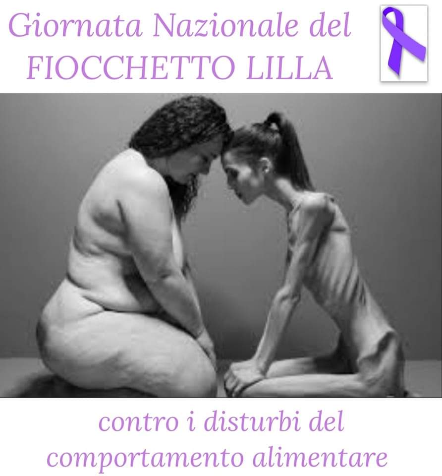 Rotelli_MD's tweet photo. 15 marzo - Giornata Nazionale del Fiocchetto Lilla, dedicata ai DISTURBI DEL COMPORTAMENTO ALIMENTARE

Anoressia, bulimia, binge eating, vigoressia, ortoressia. I disturbi della Nutrizione e Alimentazione (DNA) sono un’emergenza nazionale e sociale. 
1/4 https://t.co/IwQyEeb2Kn