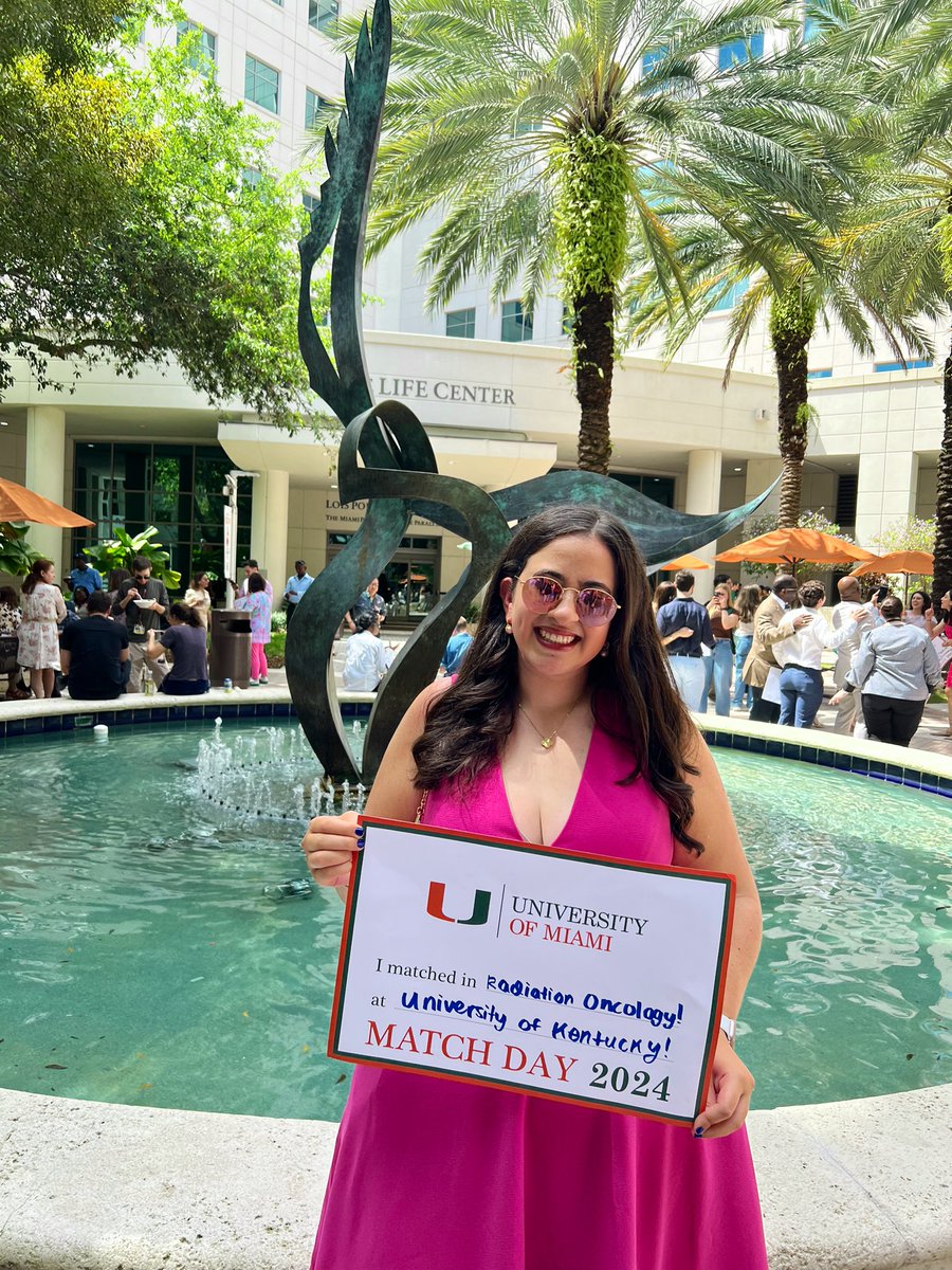 Plot twist - so excited to have matched in Radiation Oncology at <a href="/RadoncUk/">UK RadOnc</a>! I could not be more excited to care for gynecologic cancer patients and conduct research in such an amazing field!  #Match2024 #radonc #WomenWhoCurie #gyncsm <a href="/Deniskafab/">Denise Fabian</a> 1/2