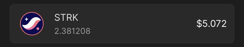 yowoo73's tweet image. CLAIM 0.5 STRK

STEP 1 : Like 💟 &amp;amp; RT 🔁 + Follow 🔔
STEP 2 : Drop your STRK address 

First 100 addresses will get 2x chance, then only random👀

Results will be available in exactly 7 days on March 22 at 4 P.M UTC 👀

#Starknet #StarknetAirdrop