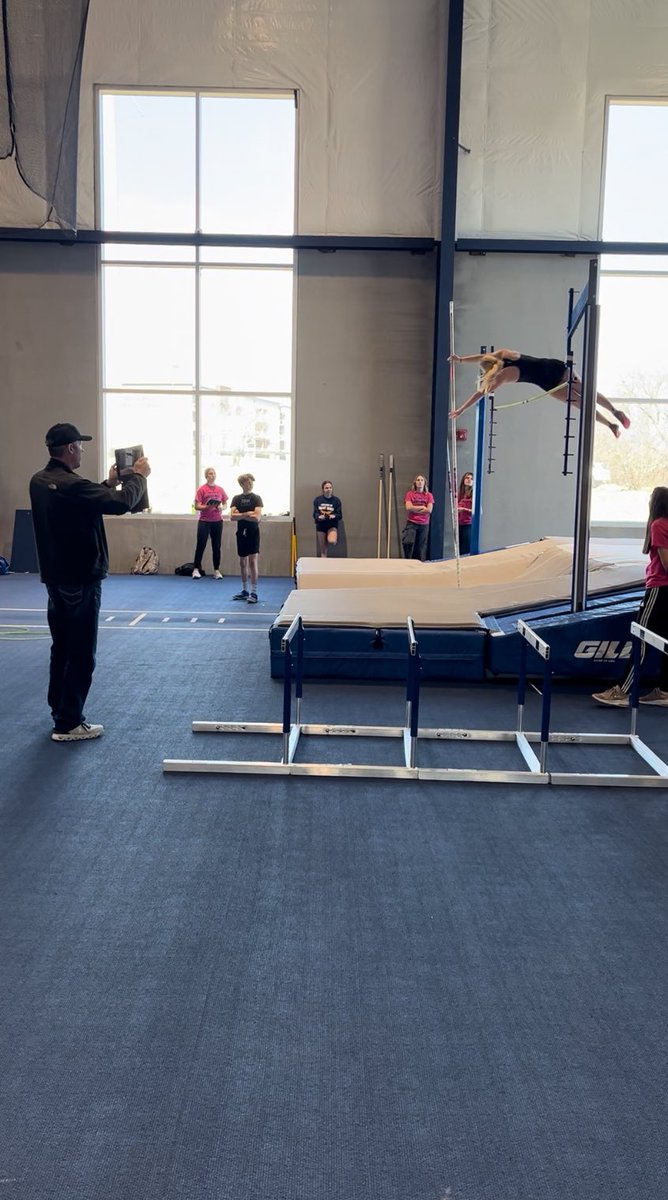 MWestGirlsTrack's tweet image. Brittney Thompson and McKenna Kleppinger kick off our 2024 season with the first event of the year. Both make their opening height. #WildcatPower