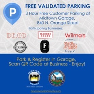 letsbefaire's tweet photo. Big news! Thanks to @downtownwilmde and @cityofwilmde, our customers now enjoy FREE validated parking for 3 hours at Midtown Garage, 840 N. Orange Street. Simply park, register in the garage, and scan the QR code upon arrival at @letsbefaire. See you soon! ☕ 🥪 🍸 https://t.co/tVVnZFFUSr