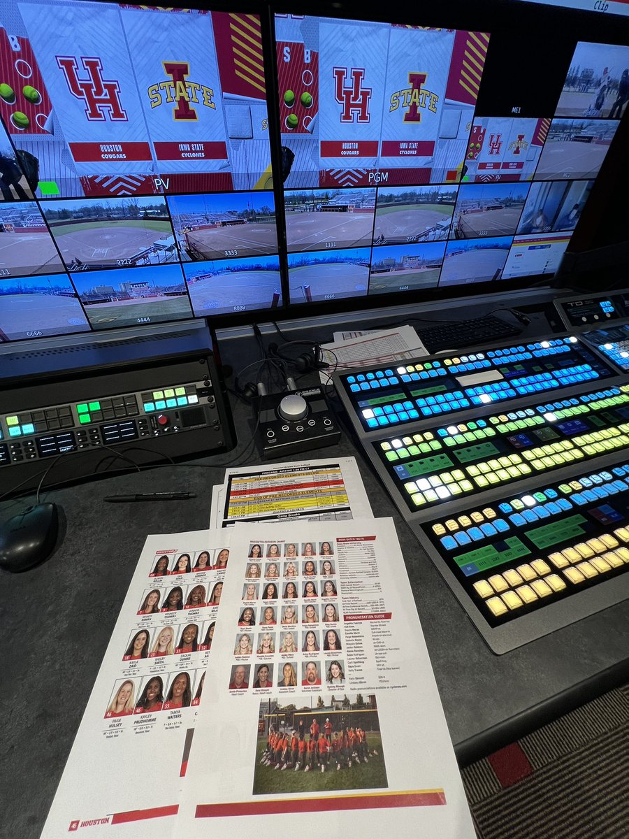 Never a boring moment in the world of event and video production. Put basketball and gymnastics to bed just last week and follow it up with back to back softball weekends!