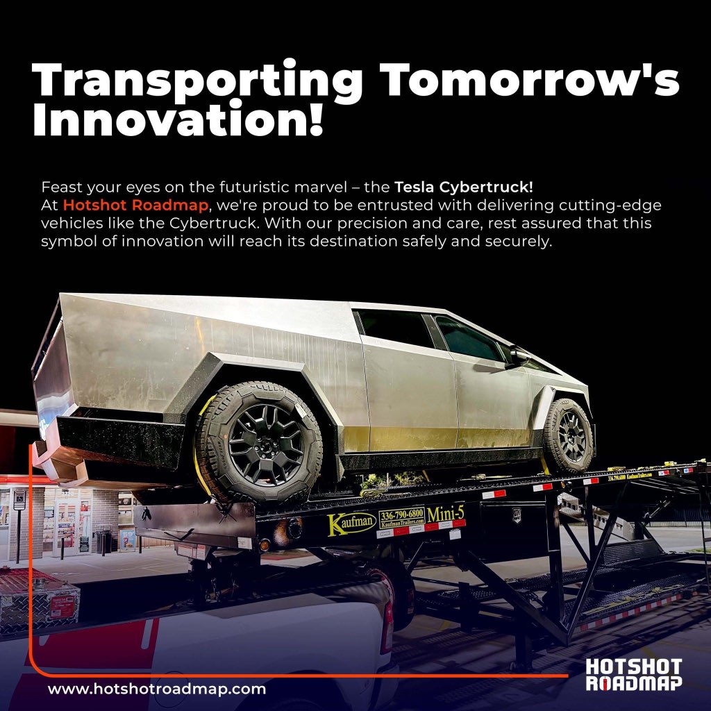 Hotshot Roadmap : Join us in shaping the future of transportation !

🔒 #HotshotTransport #TeslaCybertruck #DeliveringInnovation