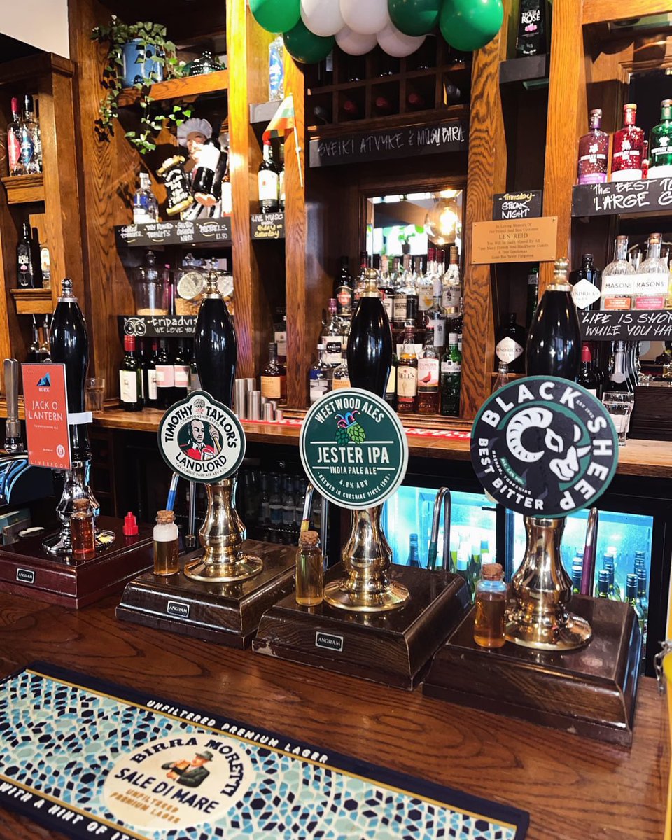 A beautiful line up of craft ales ready for the weekend 🍻 Come down to the Blackburne Arms to try them for yourselves! #liverpool #blackburnearms #pub #beer