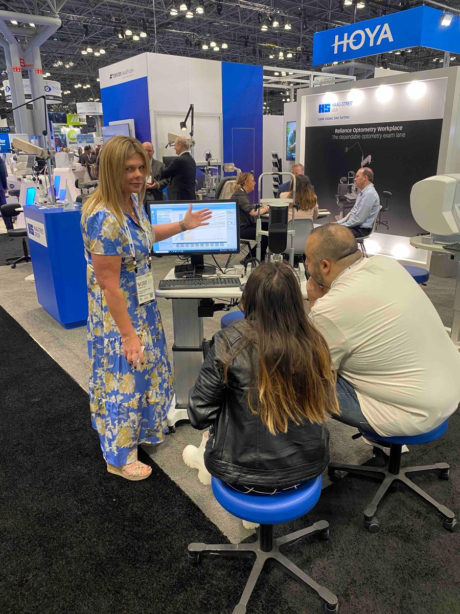 Vision Expo East has begun! Visit us at  booth F2909 to learn more about Lenstar Myopia, Octopus, and our exam lane equipment.

#haagstreit #visionexpoeast #visionexpoeast2024 #visionexpo #vee2024 #optometry