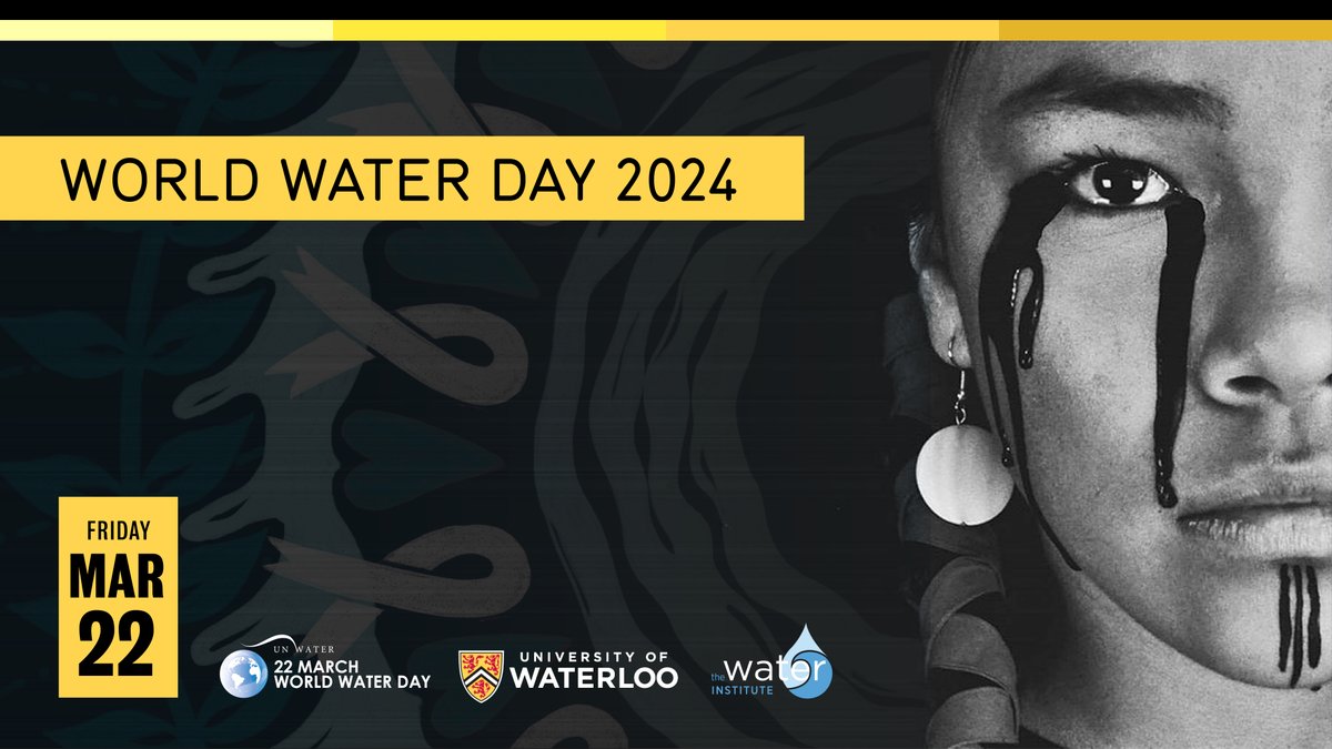 the Water Institute (@water_institute) on Twitter photo Don't miss out! TODAY is your final chance to secure a spot at the Water Instituteās World Water Day celebration.š§Join us for insightful talks by Indigenous Rights & Water activist <a href="/AutumnPeltier1/">Autumn Peltier, Water Advocate</a> and speakers from the Global Water Futures project.
uwaterloo.ca/world-water-day Don't miss out! TODAY is your final chance to secure a spot at the Water Instituteās World Water Day celebration.š§Join us for insightful talks by Indigenous Rights & Water activist <a href="/AutumnPeltier1/">Autumn Peltier, Water Advocate</a> and speakers from the Global Water Futures project.
uwaterloo.ca/world-water-day