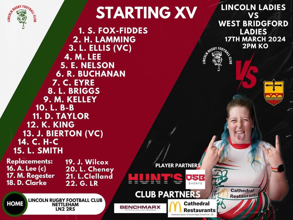 Lincoln_Rugby's tweet photo. 8️⃣4️⃣ wearing the IMP!!!

An exciting weekend for the club which sees us putting out an amazing number of senior players!

3 home games over the weekend. Bar open &amp; spectators welcome as always!!

@LincLadiesRFC @BridgyLadies @SCOB1975 @BourneRUFC @IlkestonRugby 

❤️🤍💚 https://t.co/blYpLBcm8q