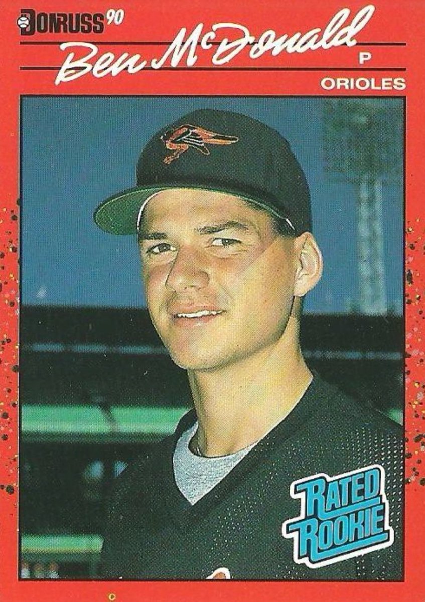 EveryOrioleEver's tweet photo. Posting every Oriole!

•P Ben McDonald
•155 games with Baltimore from 1989-1995
•Also with MIL

Do you have a favorite memory of him?

Who should be next?
#Baltimore #Birdland https://t.co/yVagZluXU4