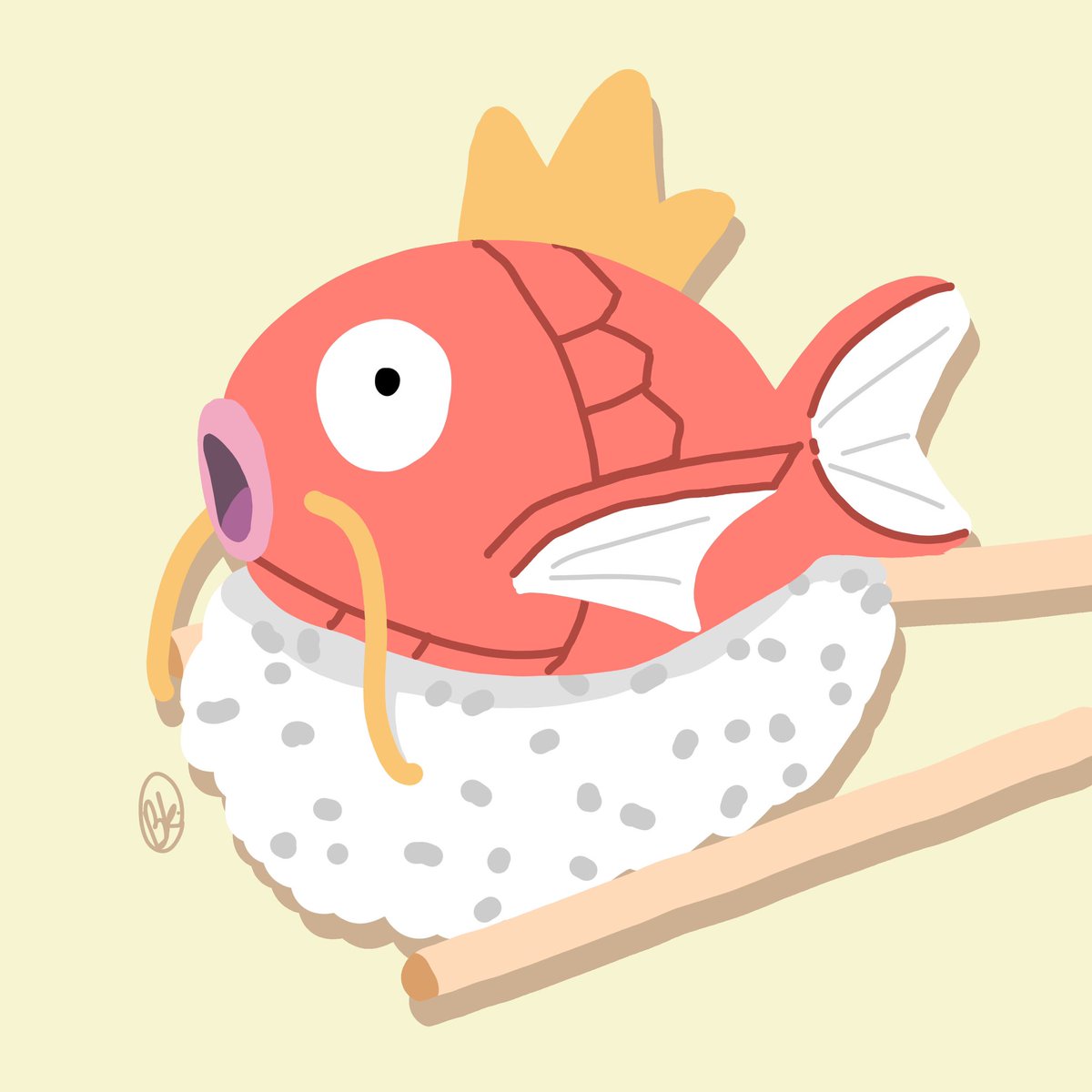 🍣magikarp nigiri 🍣