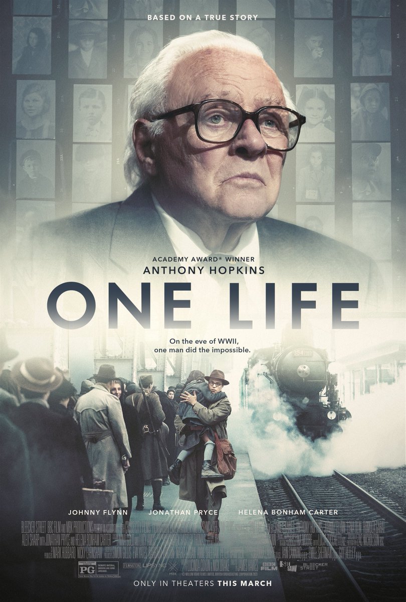 ::: FILM REVIEW ::: @bleeckerstfilms new film, One Life, starring Sir Anthony Hopkins, Johnny Flynn and Helena Bonham Carter, hits theaters today and is a must see! Read Our Review at bit.ly/3VjU4oH Get Tickets Now at bit.ly/49UVQBp