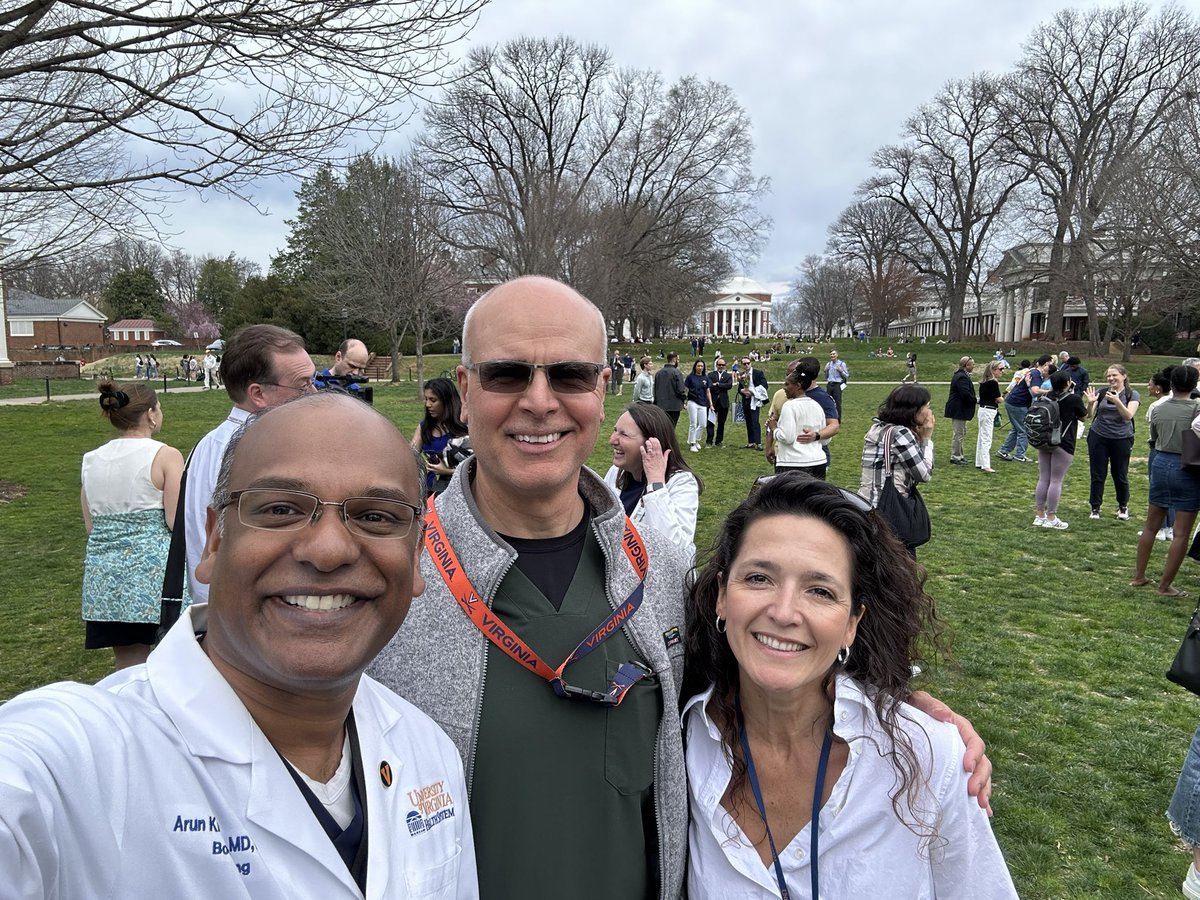 Always special to attend #Match2024 day and help launch our remarkable @MedicineUVA students into their specialties of choice. Privileged to play a small role with my colleagues @UVARadiology in mentoring these wonderful future radiologists. Welcome to an outstanding field!