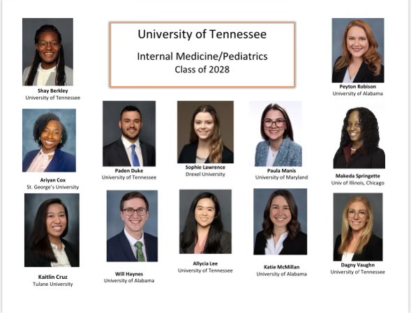 WELCOME TO MEMPHIS!!! So excited to welcome our MedPeds Class of 2028 TO THE 901!!!! 🥳🥳🥳🥳🥳 #Match2024