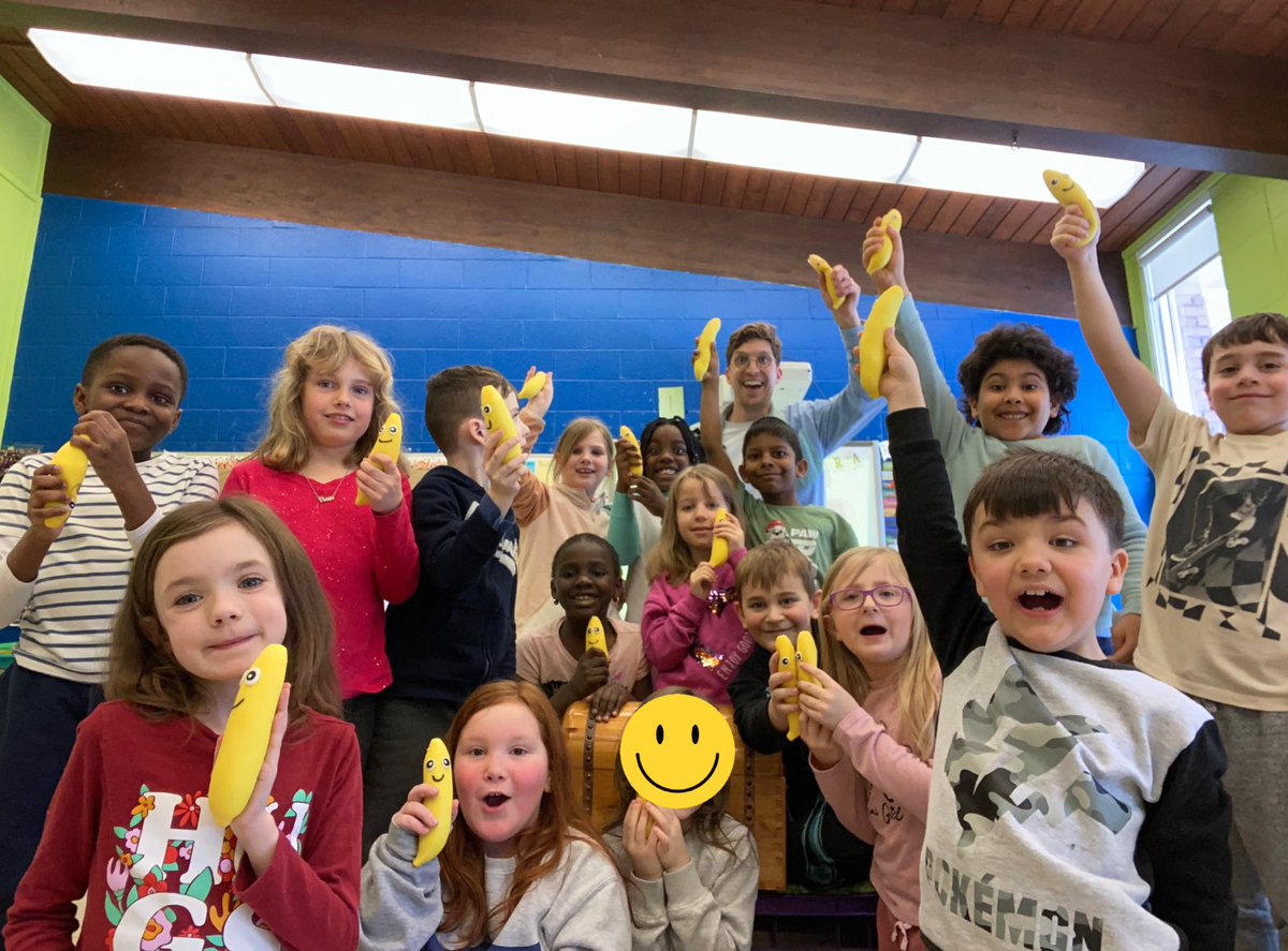 Cody MacDonald (@classofmrmac) on Twitter photo When you have a treasure chest full of smiley bananas, it’s easy to split 🍌…but how do you leave a class full of smiley kids? I don’t want to go but it’s time. Thank you @stephcooperking and this amazing class at <a href="/VElementary/">Vanier Elementary</a> for the best three months! Internship complete ✅ When you have a treasure chest full of smiley bananas, it’s easy to split 🍌…but how do you leave a class full of smiley kids? I don’t want to go but it’s time. Thank you @stephcooperking and this amazing class at <a href="/VElementary/">Vanier Elementary</a> for the best three months! Internship complete ✅