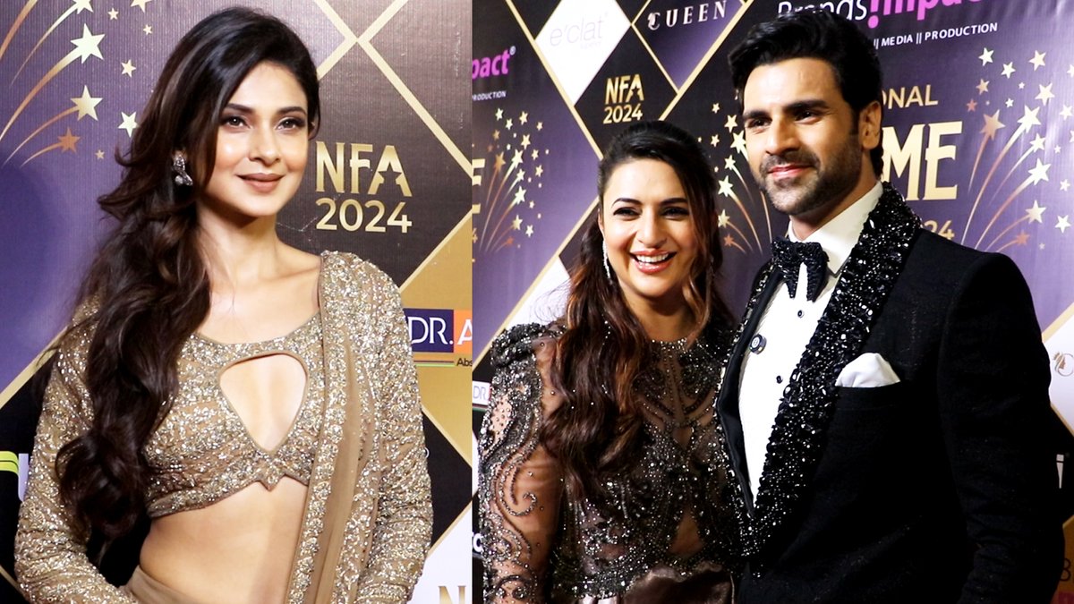 HungamaStudioYT's tweet photo. Jeniffer Winget and Divyanka Tripathi With Husband Vivek Dahiya At National Fame Awards 2024
https://t.co/RbB4qmxQ6p
#HungamaStudio #FilmyBold #NationalFameAwards #DiaMirza #JenifferWinget #MaanviGagroo #ZayedKhan #UditNarayan #AlkaYagnik #ElliAvram #KrystalDsouza #KaranWahi #DivyankaTripathi #VivekDahiya #ZeeshanAyyub #AdityaSeal #AnushkaRanjan