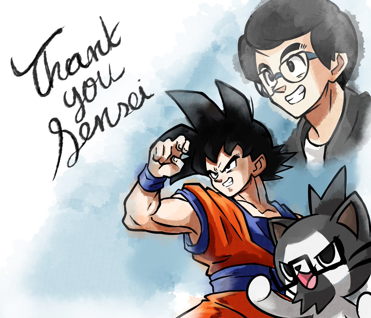 I finally finished this drawing, I was able only to do it in my free time, which isnt a lot, but toriyama and dragon ball mean a lot to me, together with my father it was both pokemon and dragon ball what inspired me to draw in the first place, again together with pokemon, dragon