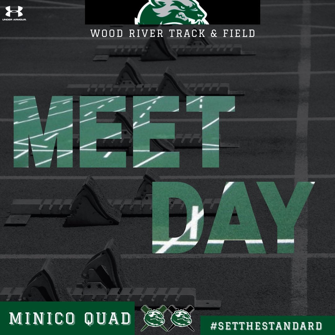 WoodRiverTrack's tweet photo. MEET DAY!
📍- Minico
⏰ - 1:00pm
#WRTF #setthestandard https://t.co/h9VIkatOhj