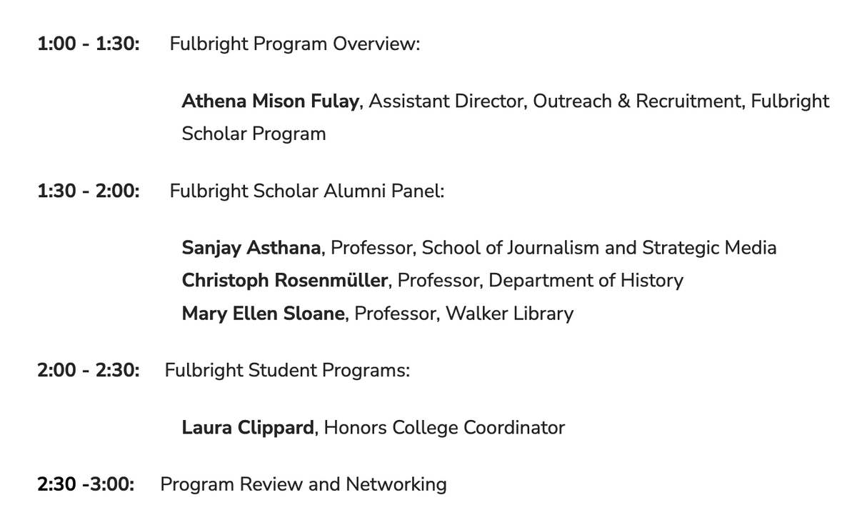 Want to conduct research or teach abroad? #Fulbright Open House Thurs, Mar 21 1-3pm Honors College, Rm 106 RSVP: apply.iie.org/register/MTSU @mtsulibrary @MTSUHonors @mtsuhistory @MTSU_SOJSM #mtsusciences @me_sloane