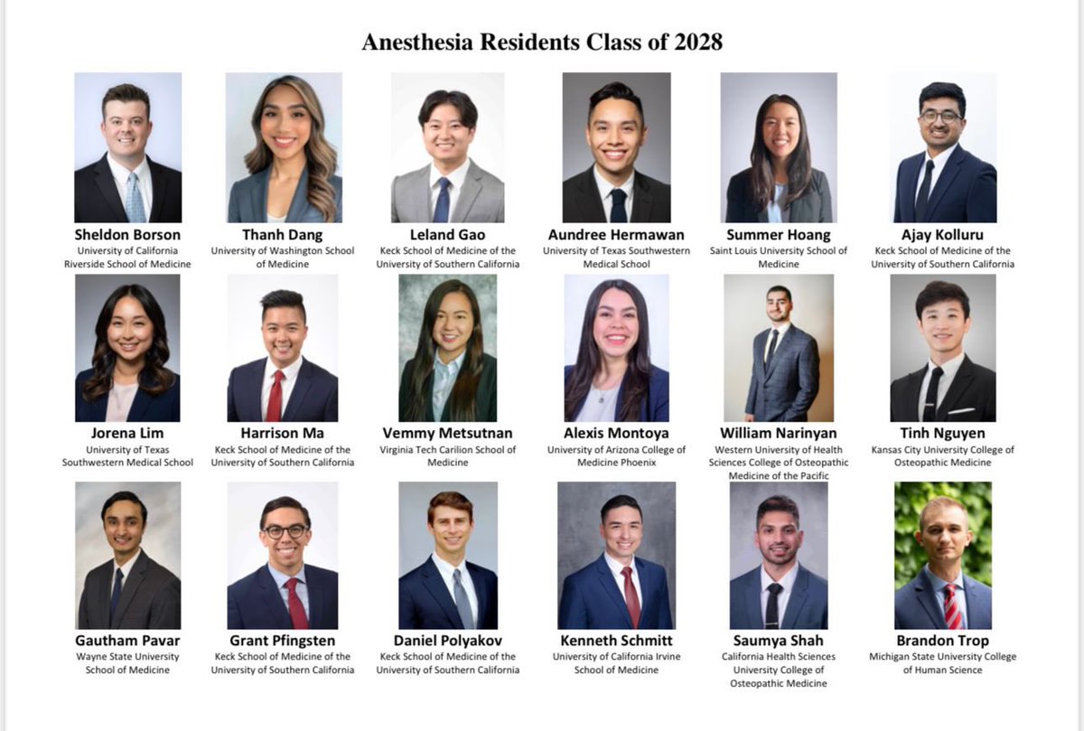 USC Anesthesiology tweet media