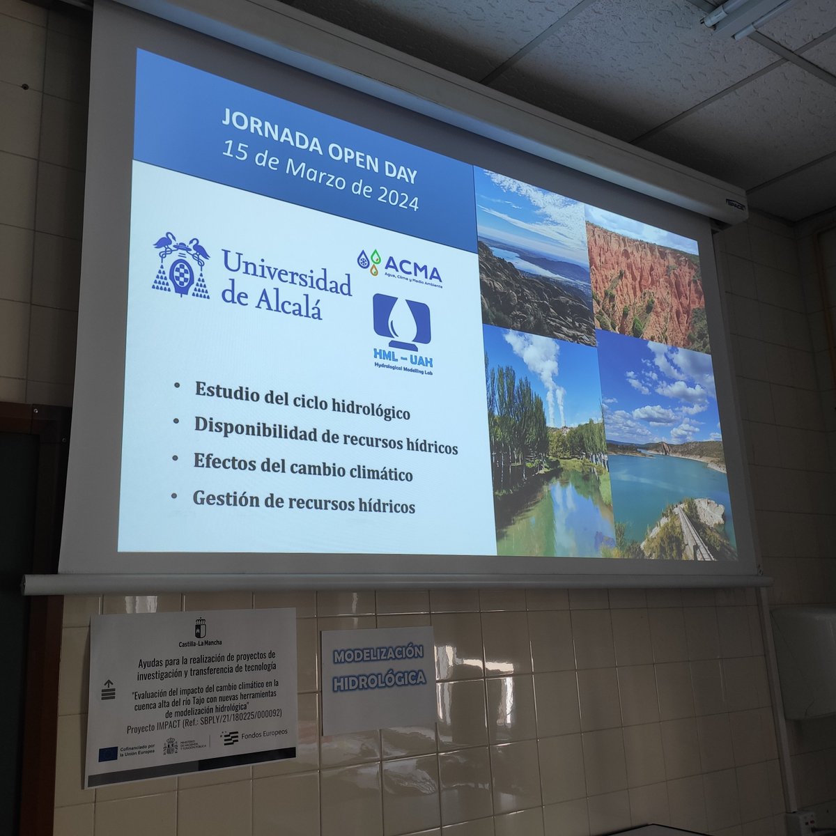 hmluah's tweet photo. Un año más, los integrantes del Laboratorio de Modelización del grupo @ACMA_UAH hemos participado en el @OpenDay2024 de la Facultad de Ciencias de la @UAHes para acercar nuestras actividades a l@s estudiantes de Bachillerato. https://t.co/JOVz1HqNxr