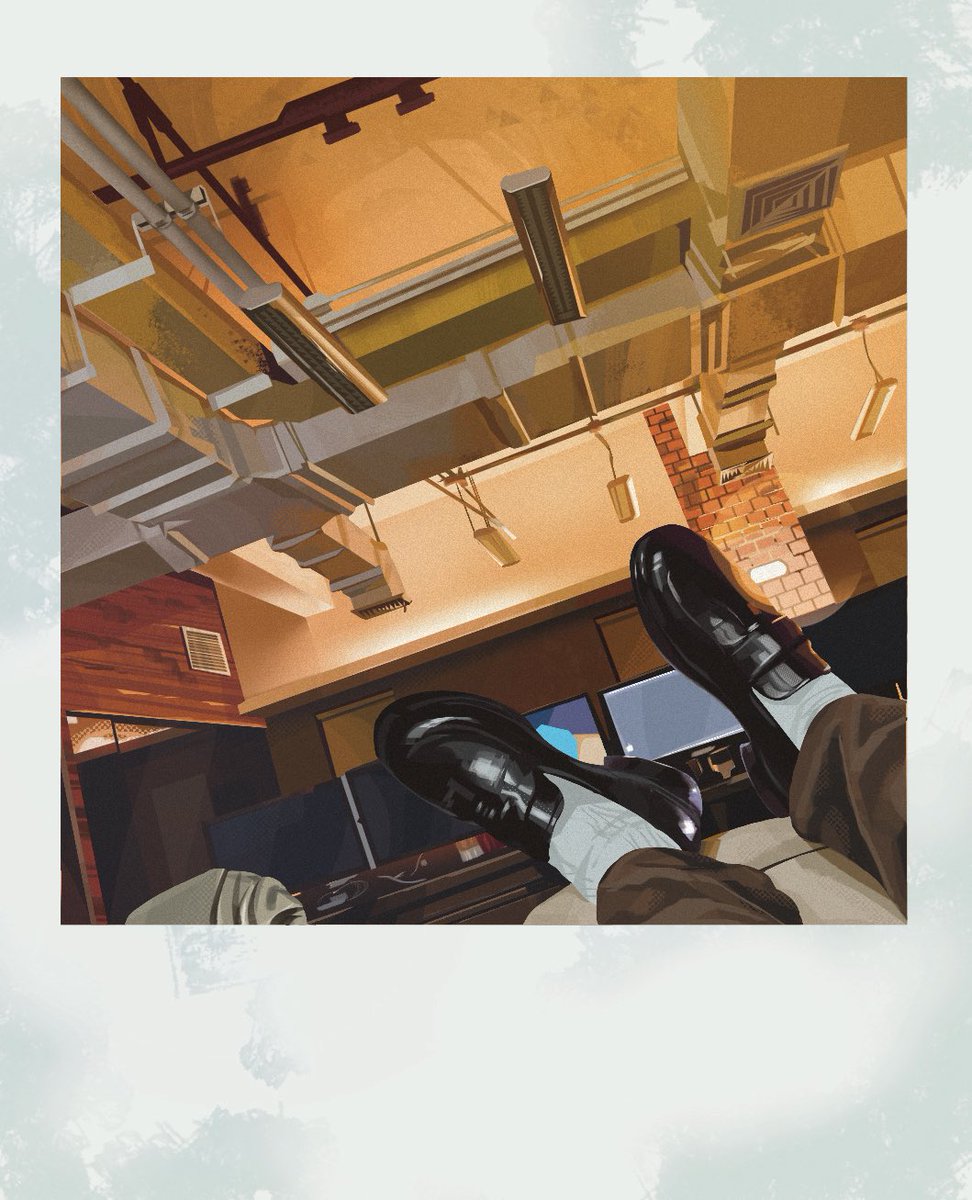 Downtime 👞👞

#ArtistsOfTwitter #art #digitalart #illustration #visdev #Procreate