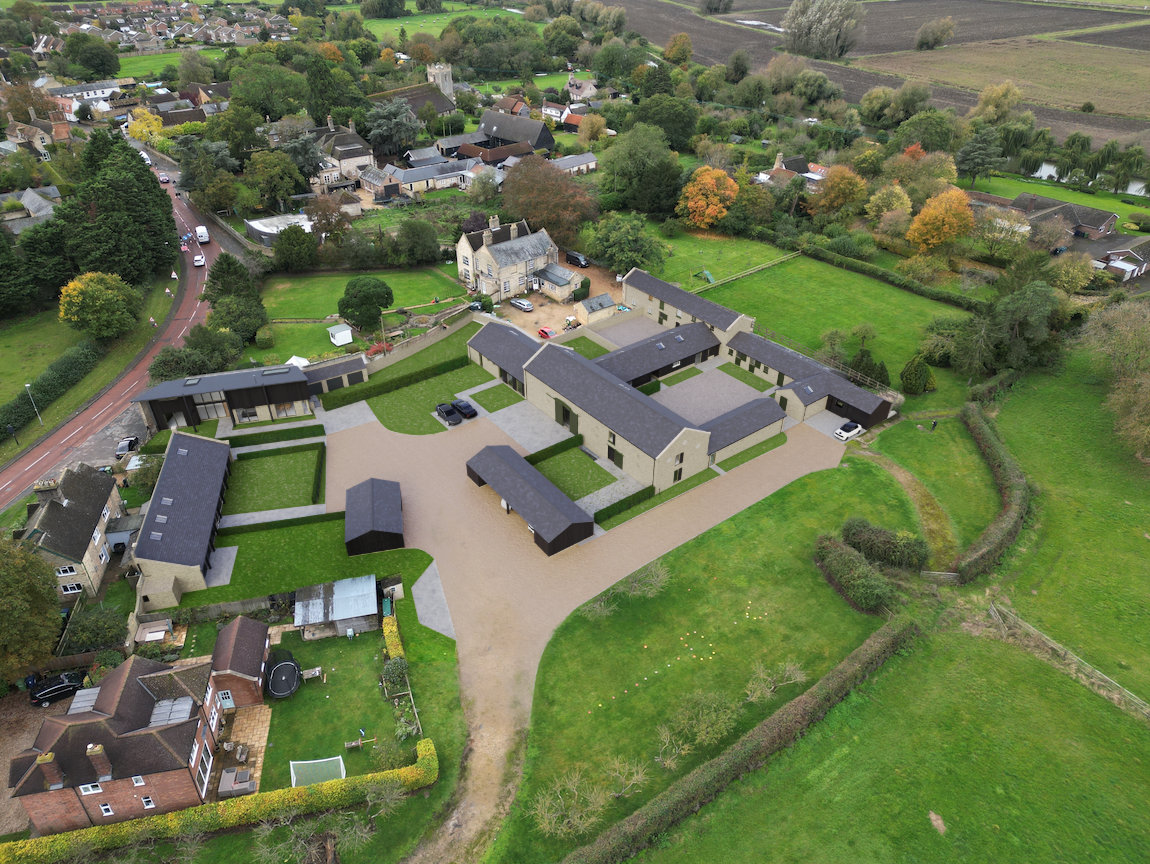 Despite a officer recommendation for refusal, our scheme for 7 #sustainable barn conversions in Horningsea received overwhelming local support and was unanimously approved at planning committee this week. This repurposes the historic farm buildings.